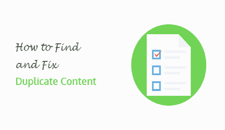Checklist on how to find and look for duplicate content