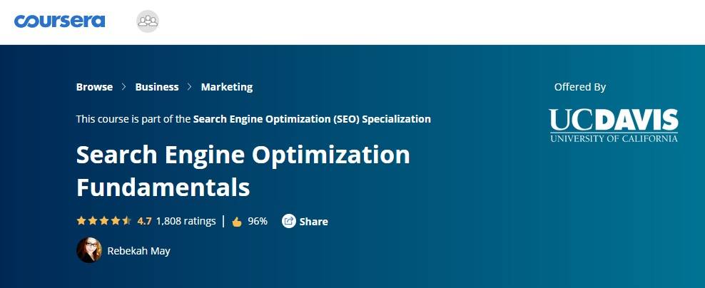 search engine optimization fundamentals 