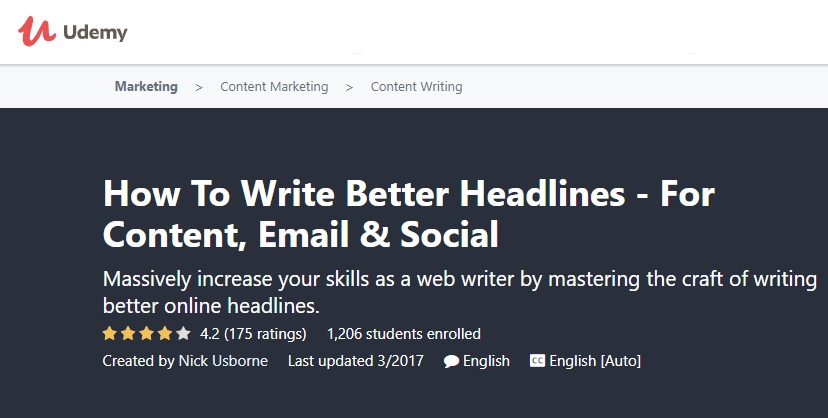 how to write better headlines for content,email