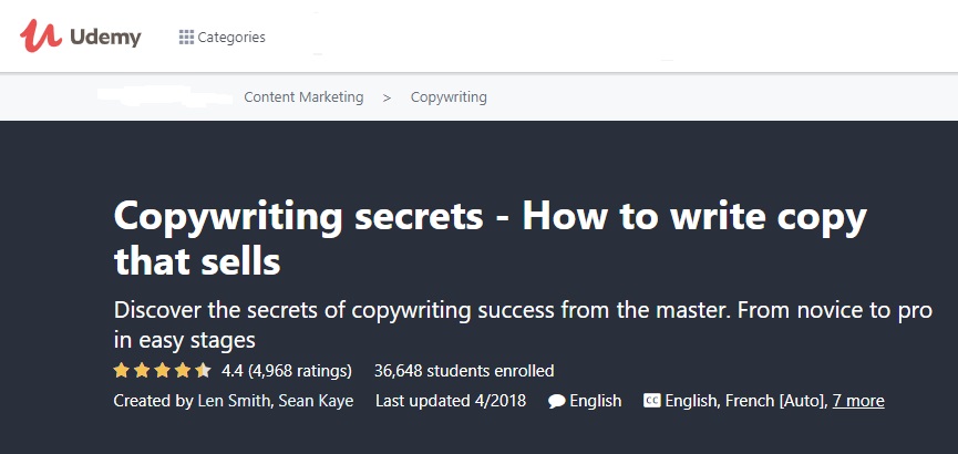 copywriting secrets 