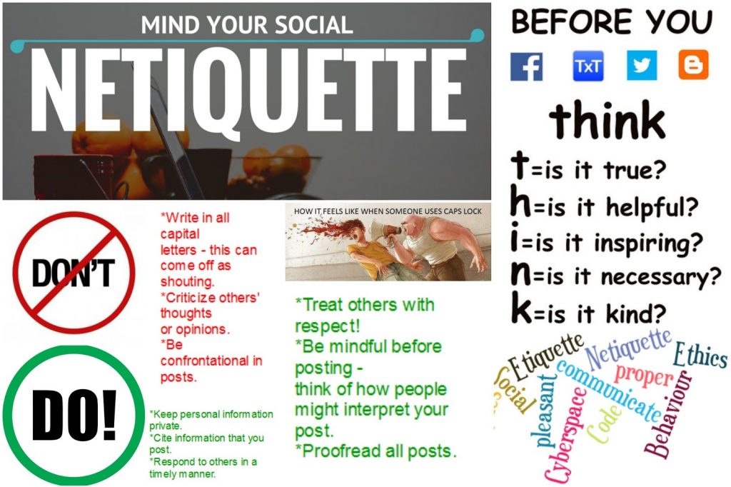 Netquettes- Behaviour on social media