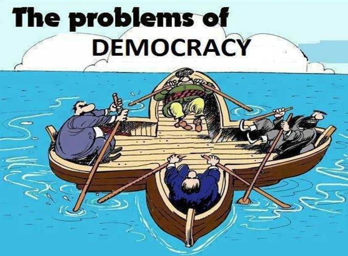 Problem of Democratic style of Mangement